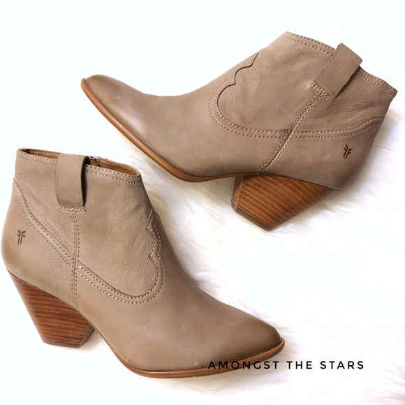 frye reina bootie ash